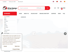 Tablet Screenshot of ibherdesign.com